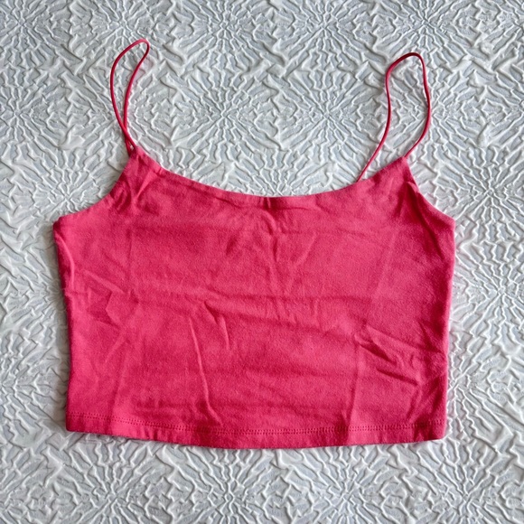 Aeropostale Cropped Spaghetti String Tank - Picture 2 of 4